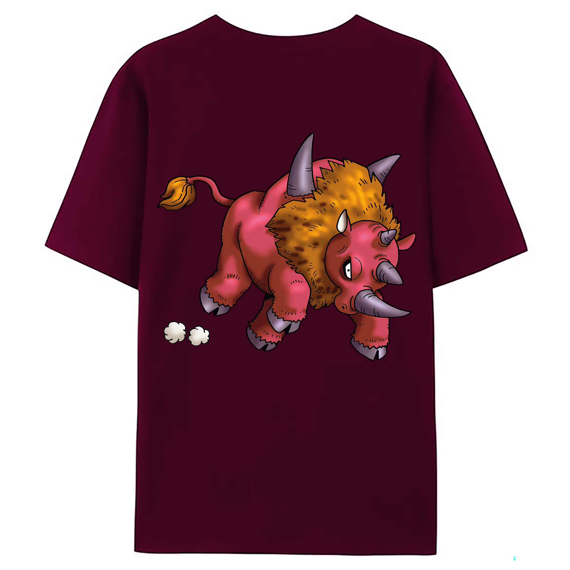 （画像用） ドラゴンクエスト Doragon Kuesuto Dragon Quest レディース半袖Tシャツ(バックプリント)